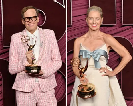 The talented Jeff Hiller and Katherine LaNasa: Their Unexpected Emmy Victories Inspire Those That Break the Mold