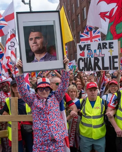 The Way Massive UK Right-Wing March Exposed a Toxic Transatlantic Exchange